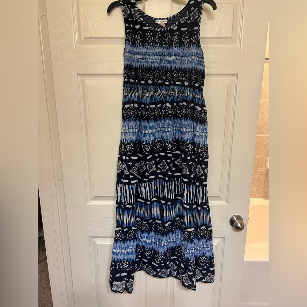 Blue sundress